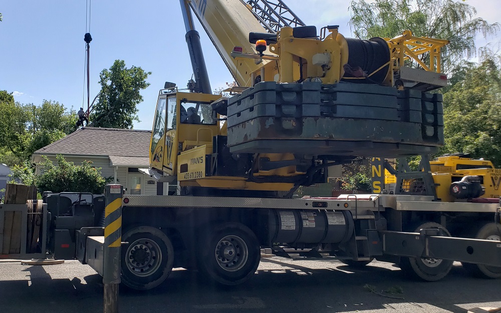 Crane Tree Removal Services in Salt Lake County